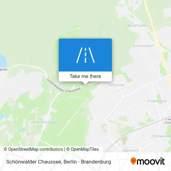 Schönwalder Chaussee map