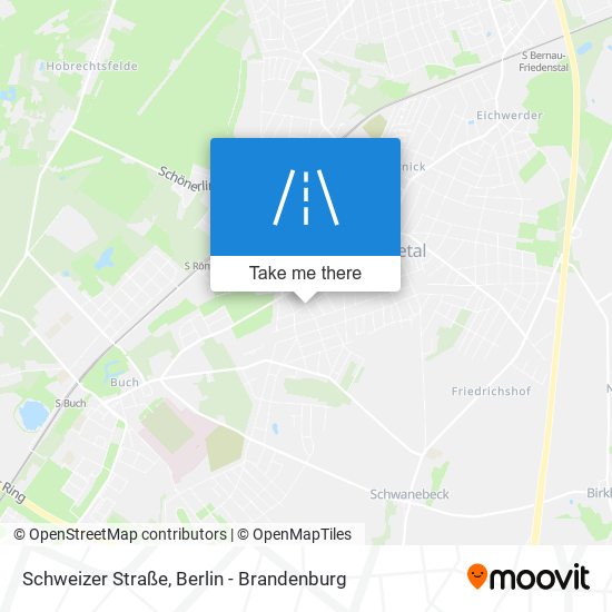 Schweizer Straße map