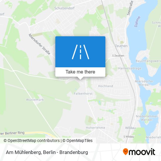 Am Mühlenberg map