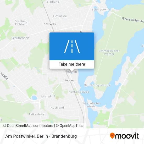 Карта Am Postwinkel