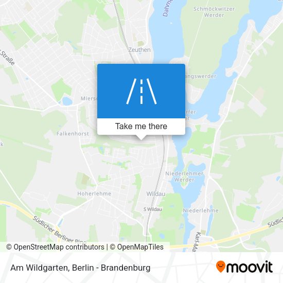 Am Wildgarten map
