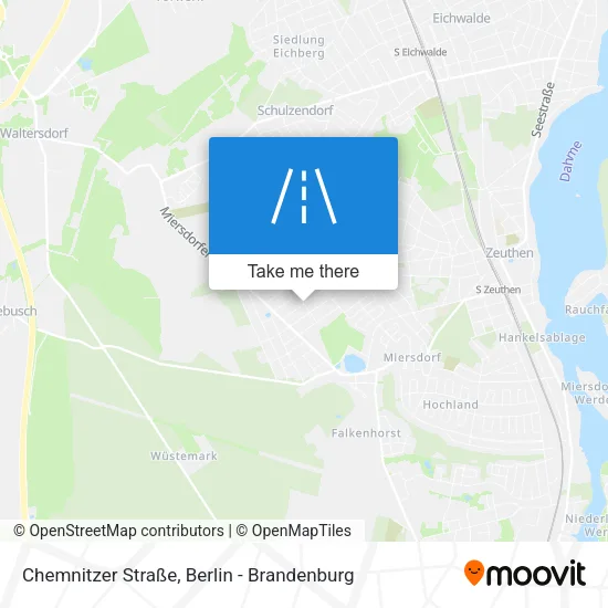 Карта Chemnitzer Straße
