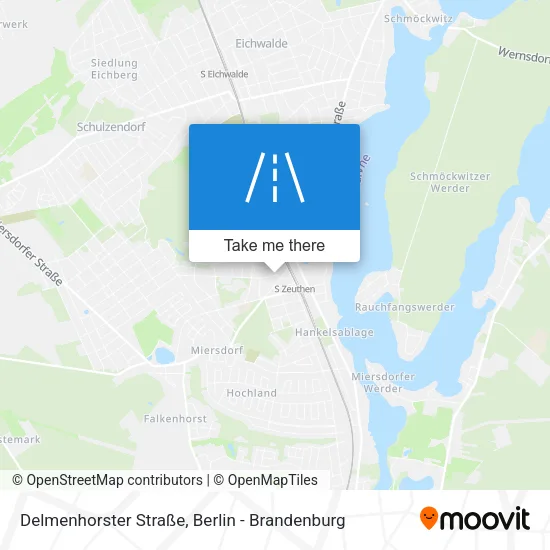 Карта Delmenhorster Straße