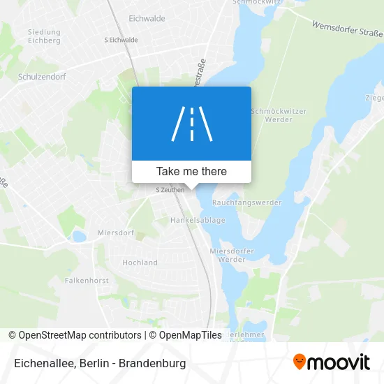 Карта Eichenallee