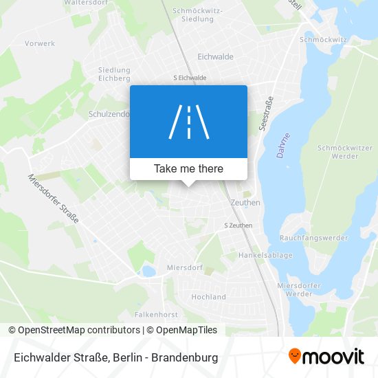 Карта Eichwalder Straße