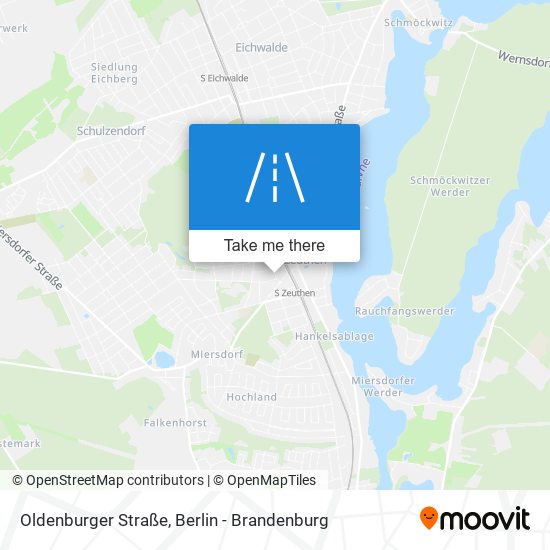 Карта Oldenburger Straße