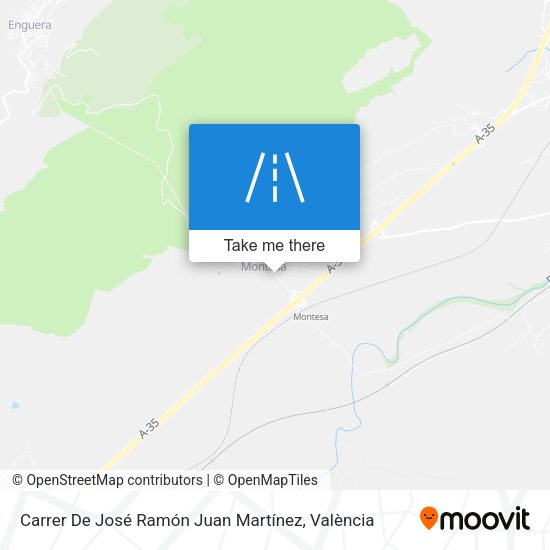 Carrer De José Ramón Juan Martínez map