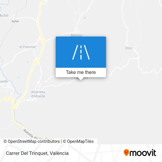 Carrer Del Trinquet map