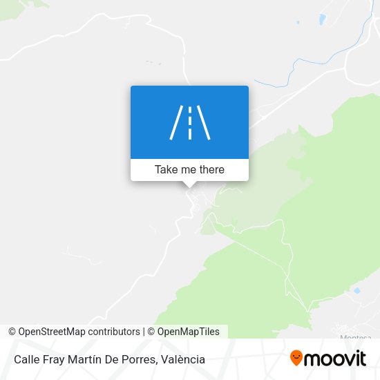 Calle Fray Martín De Porres map
