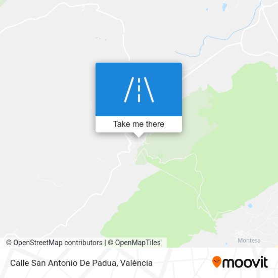 Calle San Antonio De Padua map