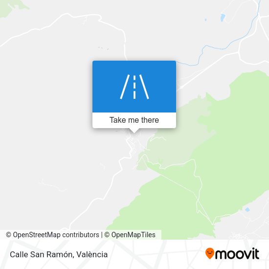 Calle San Ramón map