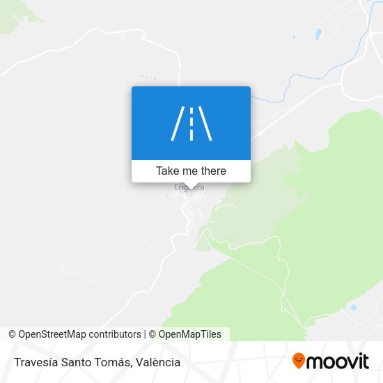 Travesía Santo Tomás map