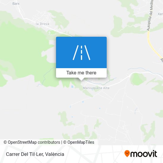 Carrer Del Til·Ler map