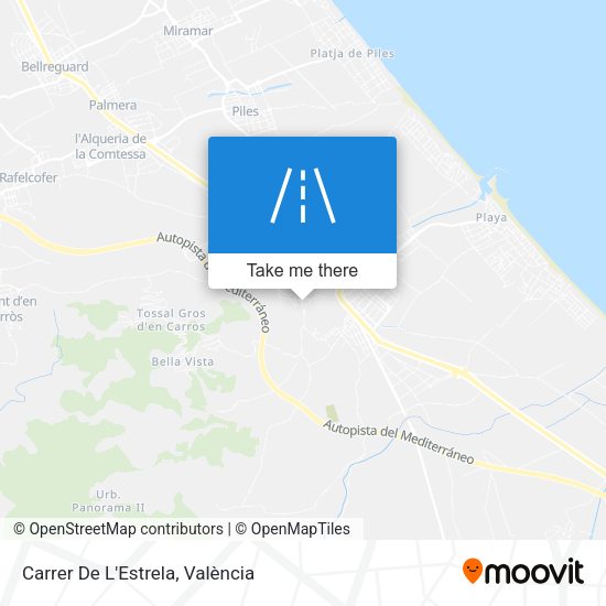 Carrer De L'Estrela map