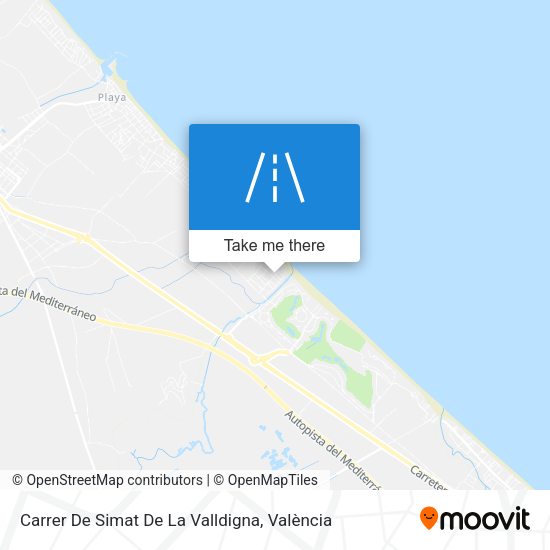 Carrer De Simat De La Valldigna map