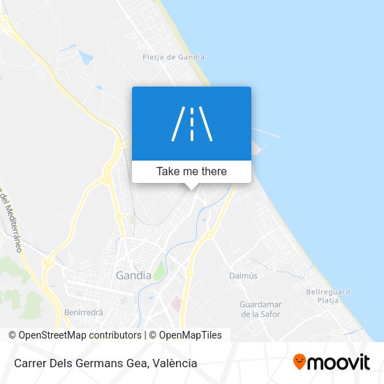Carrer Dels Germans Gea map