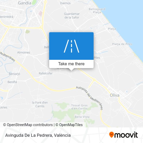 Avinguda De La Pedrera map