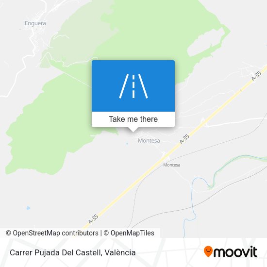 Carrer Pujada Del Castell map