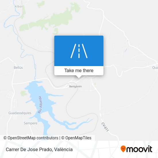 Carrer De Jose Prado map