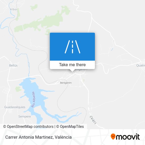 Carrer Antonia Martinez map