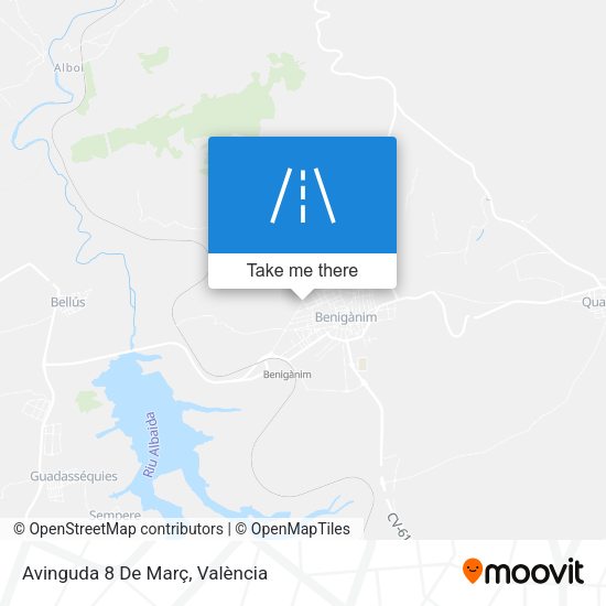 Avinguda 8 De Març map