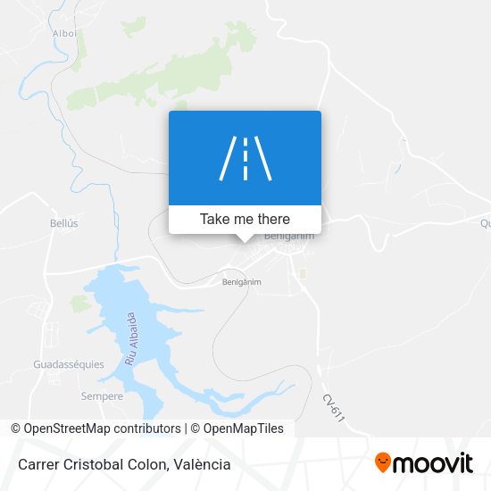 Carrer Cristobal Colon map