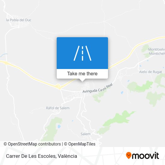Carrer De Les Escoles map