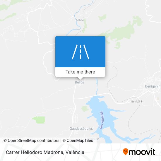 Carrer Heliodoro Madrona map