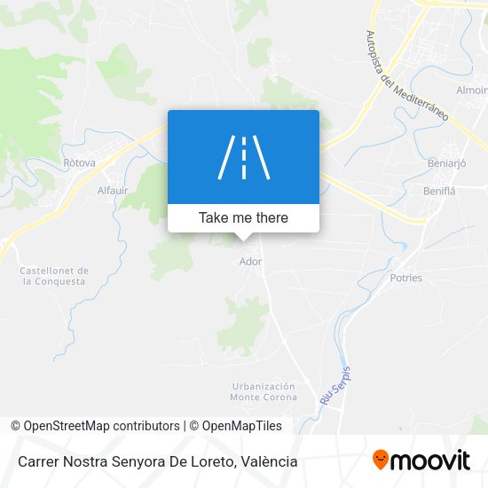 Carrer Nostra Senyora De Loreto map
