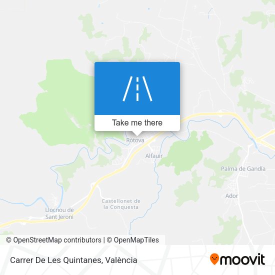 Carrer De Les Quintanes map