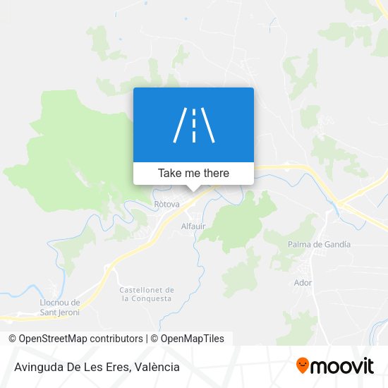 Avinguda De Les Eres map