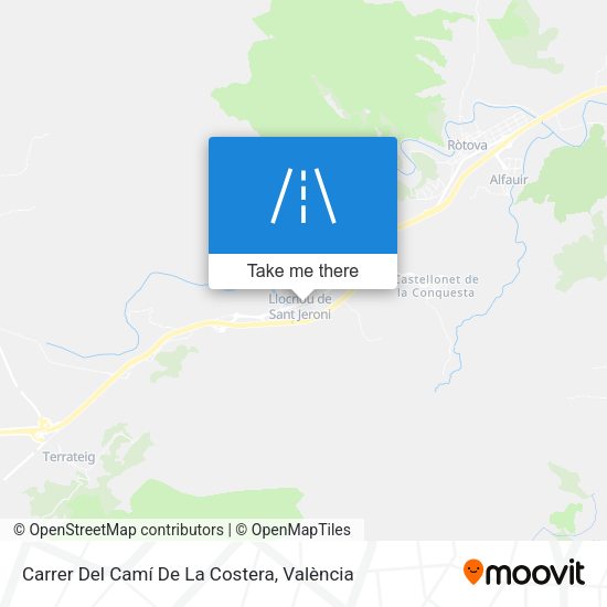 Carrer Del Camí De La Costera map