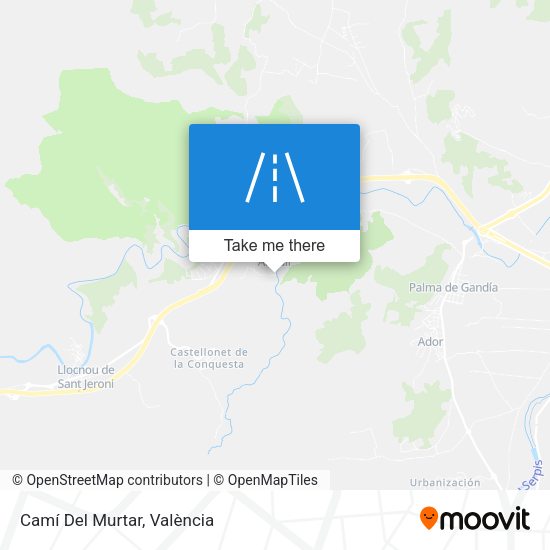 Camí Del Murtar map