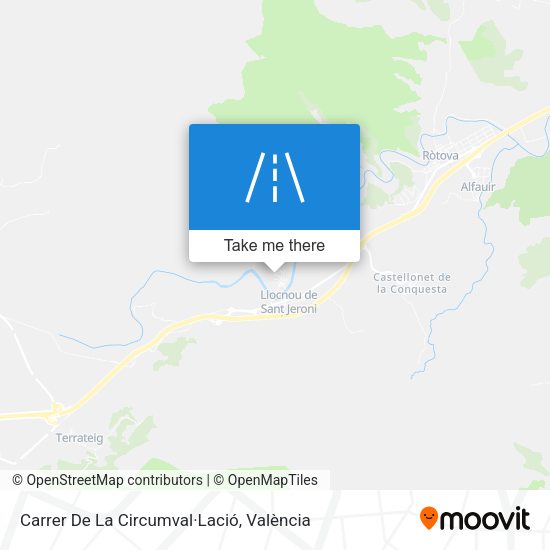 Carrer De La Circumval·Lació map