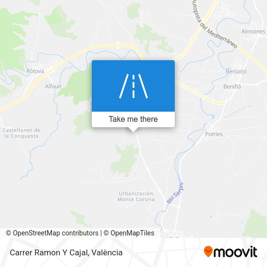 Carrer Ramon Y Cajal map