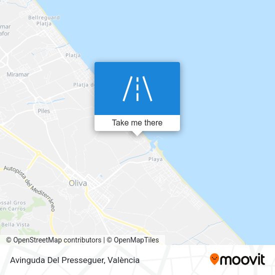Avinguda Del Presseguer map