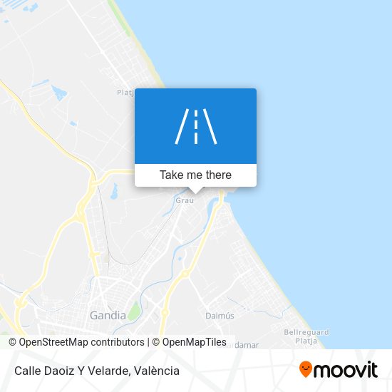 Calle Daoiz Y Velarde map