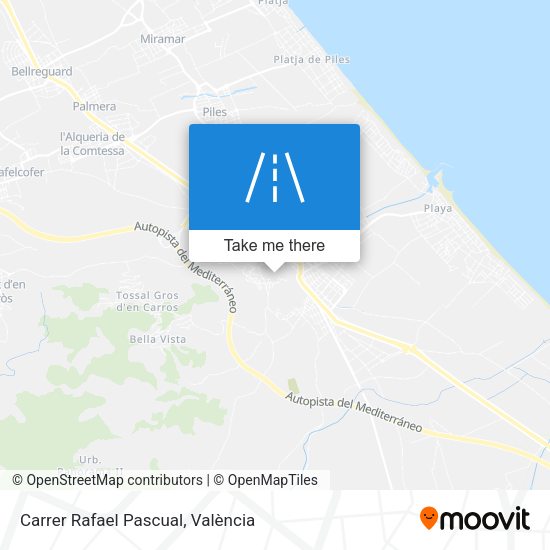 Carrer Rafael Pascual map