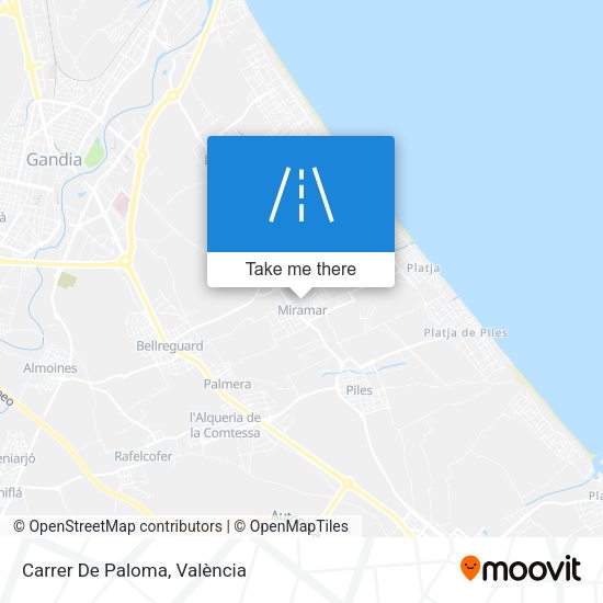 Carrer De Paloma map