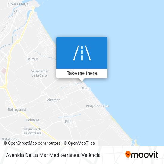 Avenida De La Mar Mediterránea map