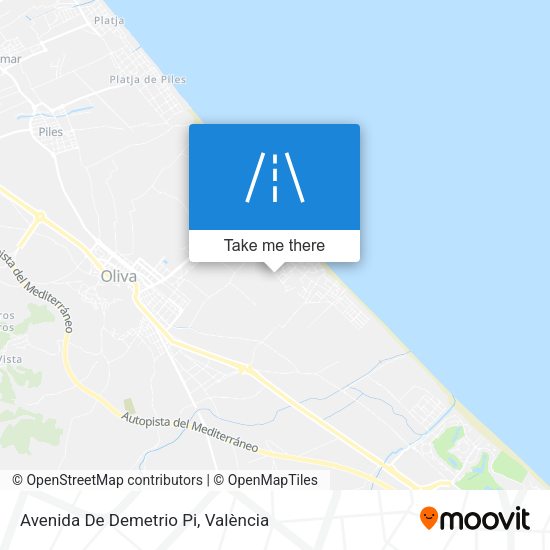Avenida De Demetrio Pi map