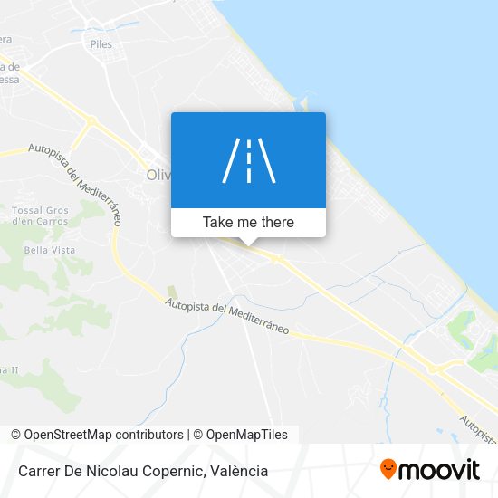Carrer De Nicolau Copernic map
