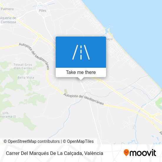Carrer Del Marqués De La Calçada map