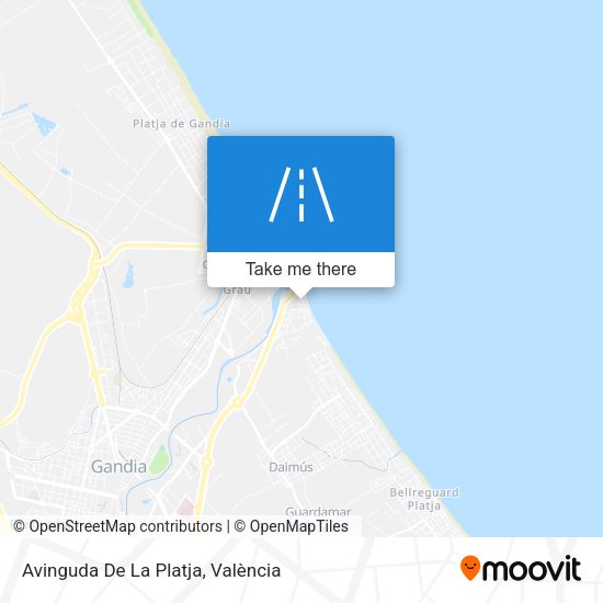 Avinguda De La Platja map