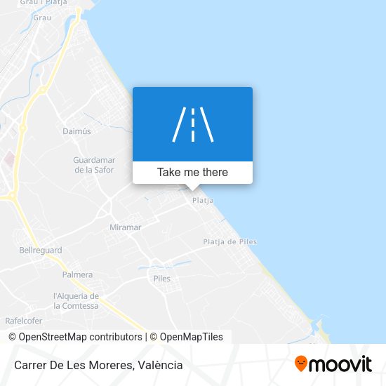 Carrer De Les Moreres map
