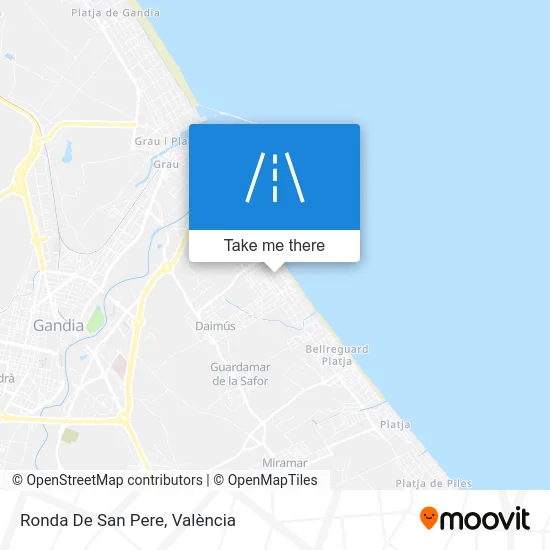 Ronda De San Pere map