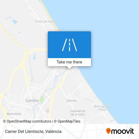 Carrer Del Llentiscle map