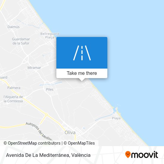 Avenida De La Mediterránea map