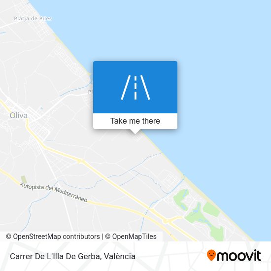 Carrer De L'Illa De Gerba map