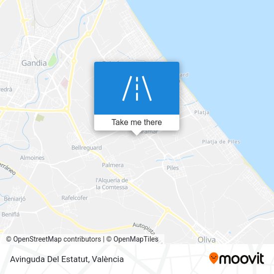 Avinguda Del Estatut map